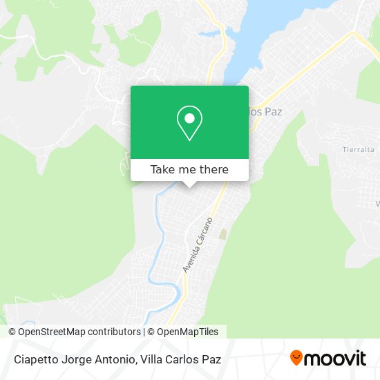 Ciapetto Jorge Antonio map
