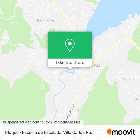 Bloque - Escuela de Escalada map