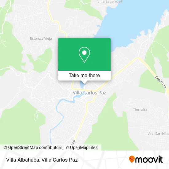 Mapa de Villa Albahaca