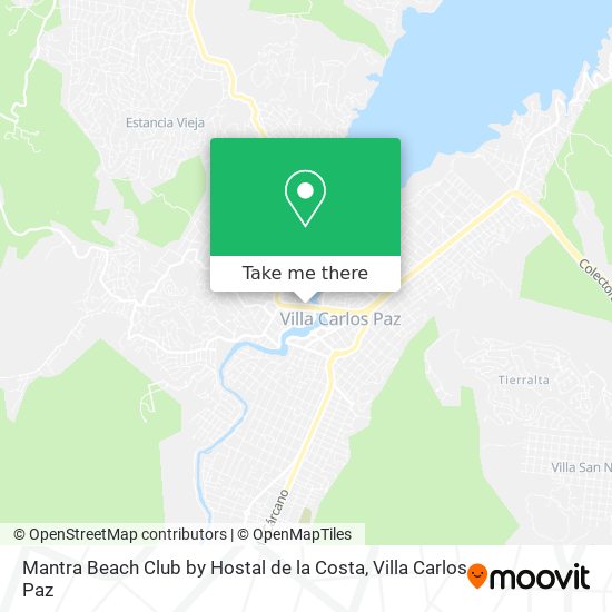 Mantra Beach Club by Hostal de la Costa map