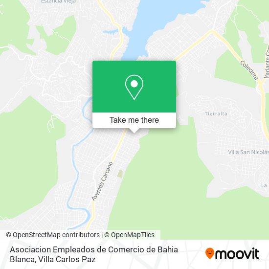 Mapa de Asociacion Empleados de Comercio de Bahia Blanca