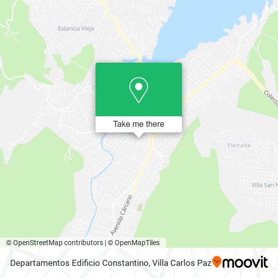 Departamentos Edificio Constantino map