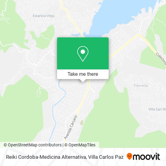 Mapa de Reiki Cordoba-Medicina Alternativa