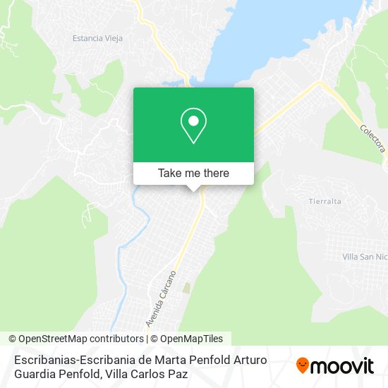 Escribanias-Escribania de Marta Penfold Arturo Guardia Penfold map