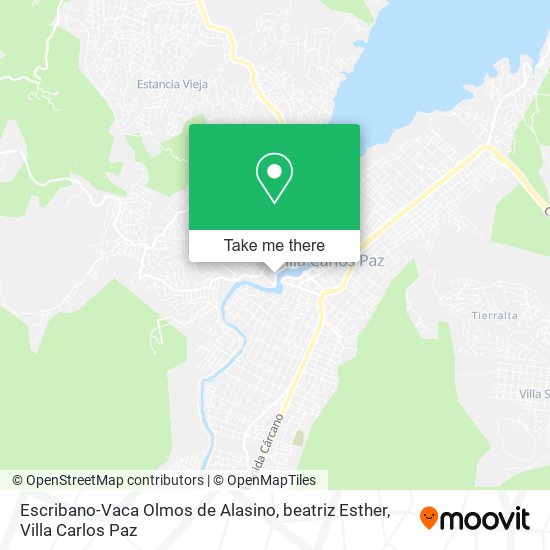 Escribano-Vaca Olmos de Alasino, beatriz Esther map