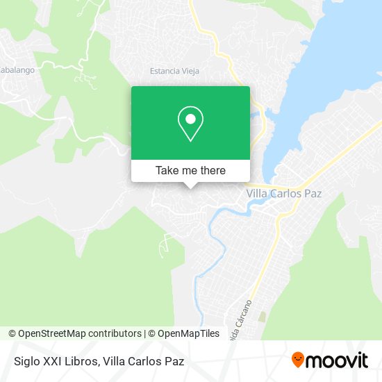 Siglo XXI Libros map