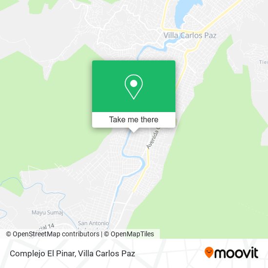 Complejo El Pinar map