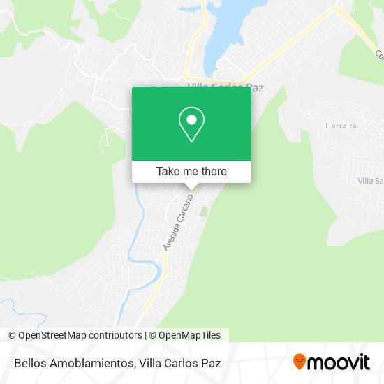 Bellos Amoblamientos map