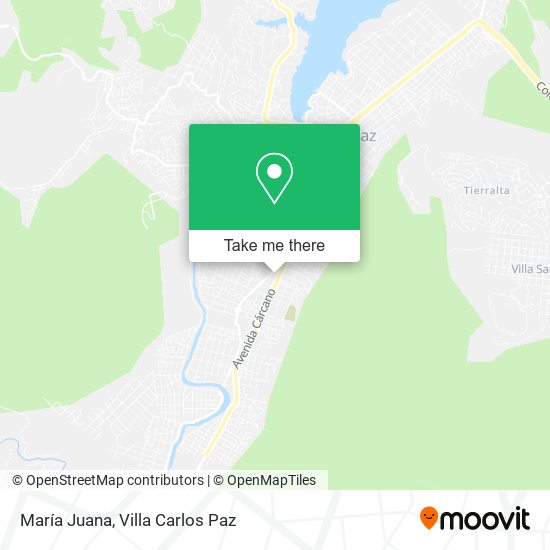 María Juana map