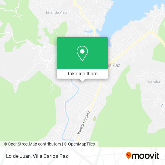 Mapa de Lo de Juan