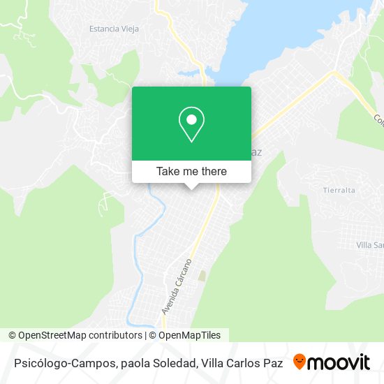 Psicólogo-Campos, paola Soledad map