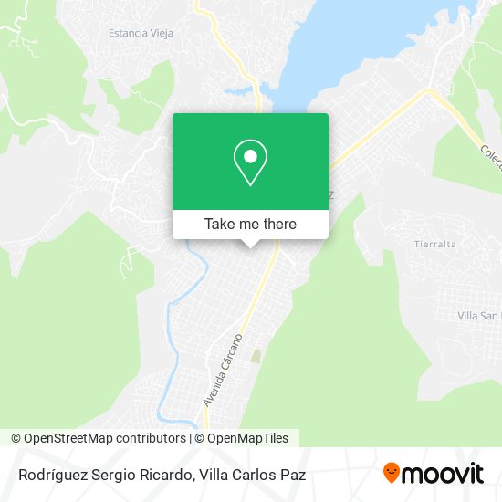 Rodríguez Sergio Ricardo map