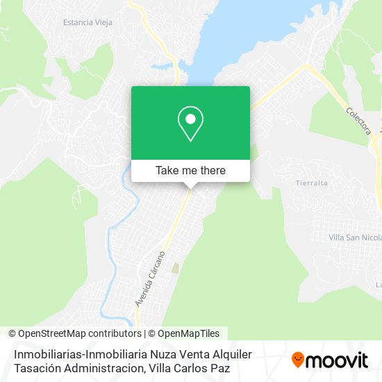 Mapa de Inmobiliarias-Inmobiliaria Nuza Venta Alquiler Tasación Administracion