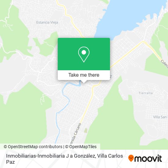 Mapa de Inmobiliarias-Inmobiliaria J a González