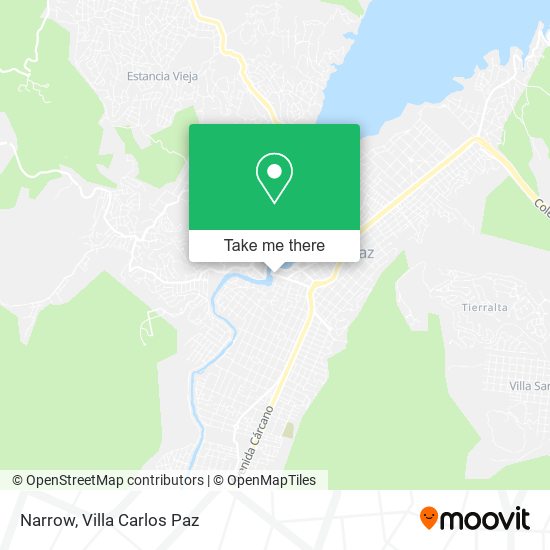 Mapa de Narrow