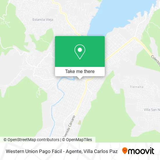 Western Union Pago Fácil - Agente map