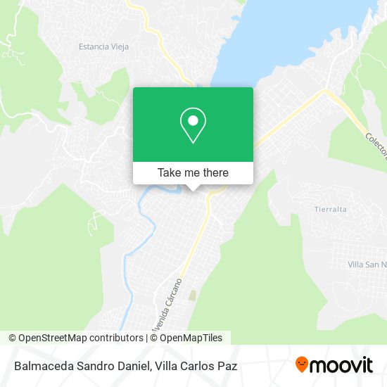 Mapa de Balmaceda Sandro Daniel