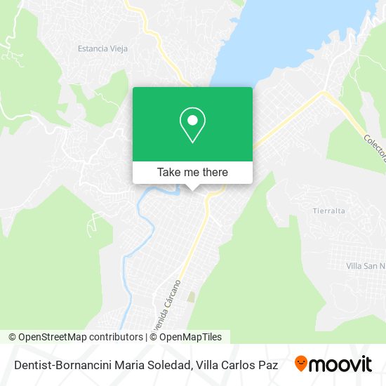 Dentist-Bornancini Maria Soledad map