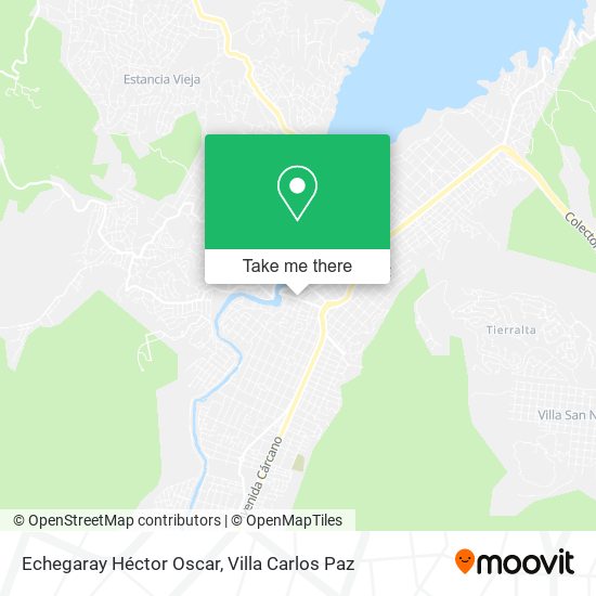 Echegaray Héctor Oscar map