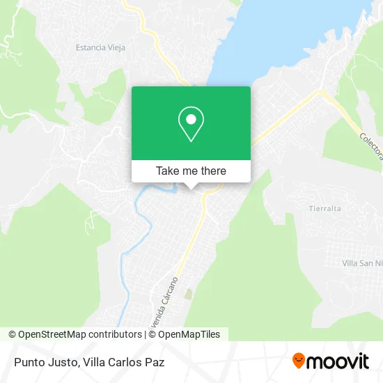 Mapa de Punto Justo