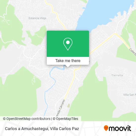 Carlos a Amuchastegui map