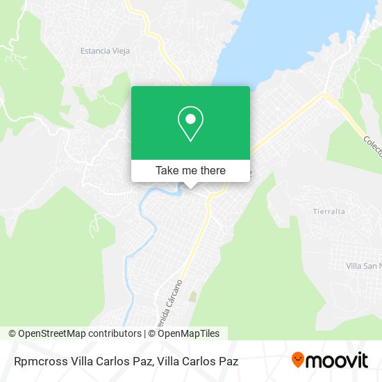 Rpmcross Villa Carlos Paz map