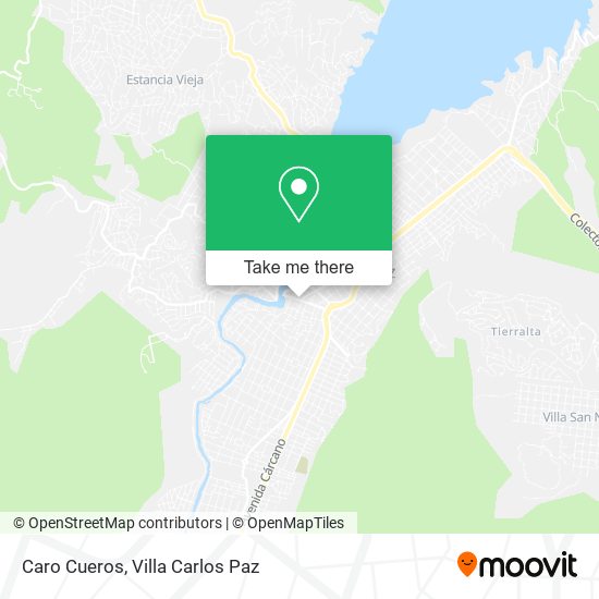 Mapa de Caro Cueros