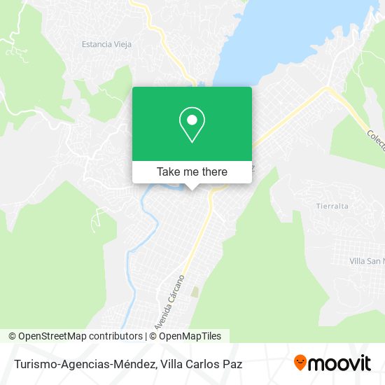 Turismo-Agencias-Méndez map
