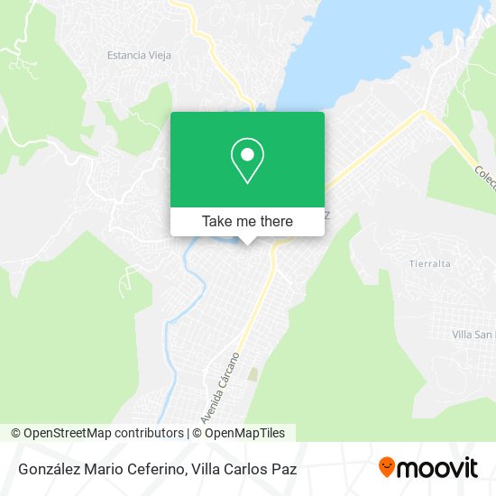 González Mario Ceferino map