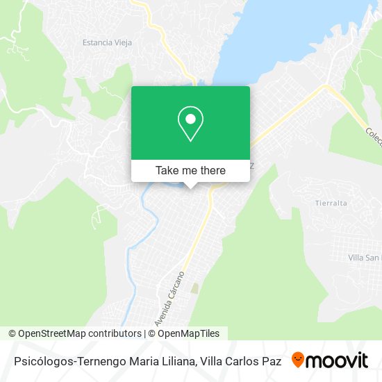 Mapa de Psicólogos-Ternengo Maria Liliana