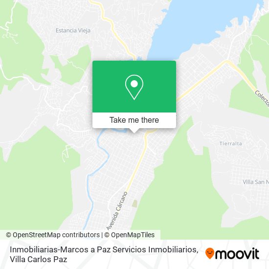 Inmobiliarias-Marcos a Paz Servicios Inmobiliarios map