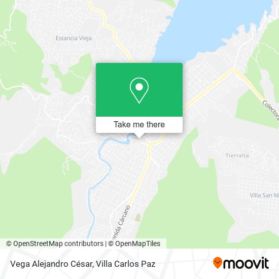 Vega Alejandro César map