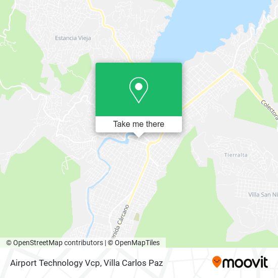 Airport Technology Vcp map