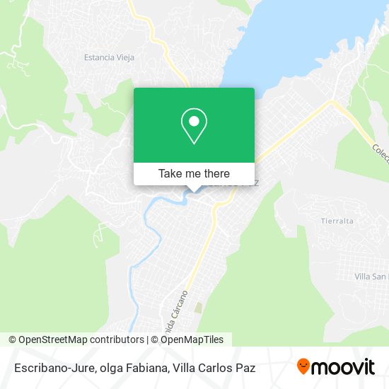 Escribano-Jure, olga Fabiana map