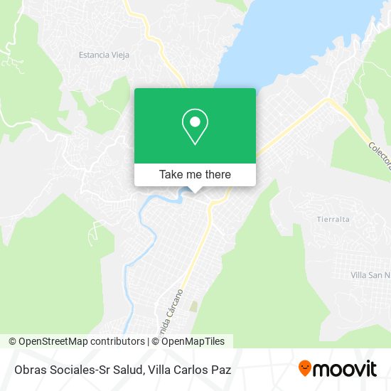 Obras Sociales-Sr Salud map