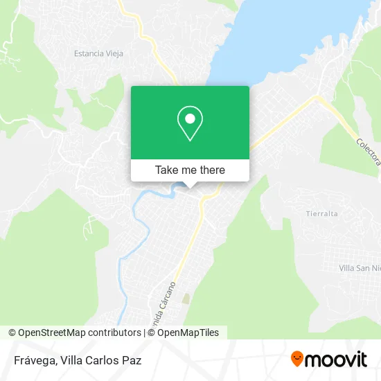 Mapa de Frávega