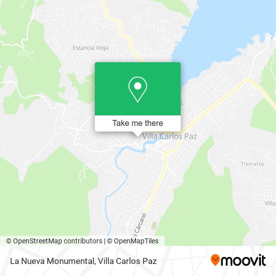 La Nueva Monumental map