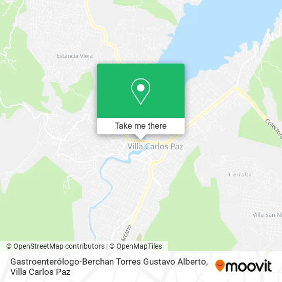 Mapa de Gastroenterólogo-Berchan Torres Gustavo Alberto