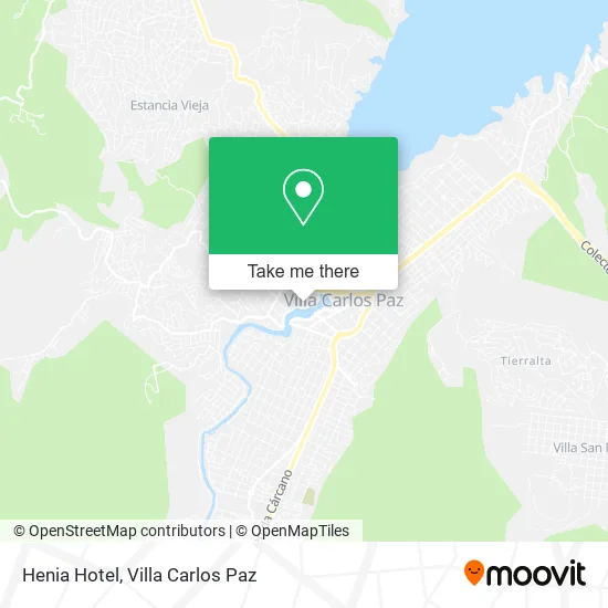 Henia Hotel map