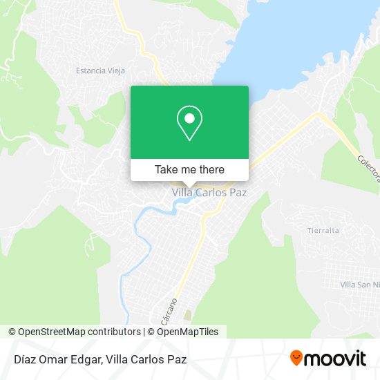 Díaz Omar Edgar map