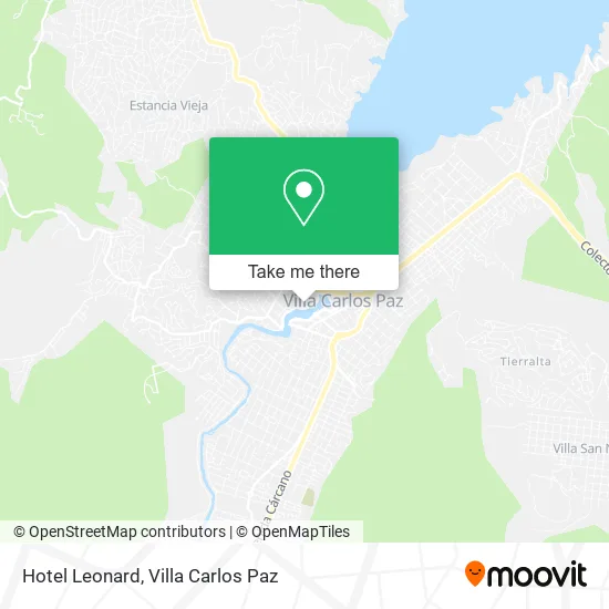 Mapa de Hotel Leonard