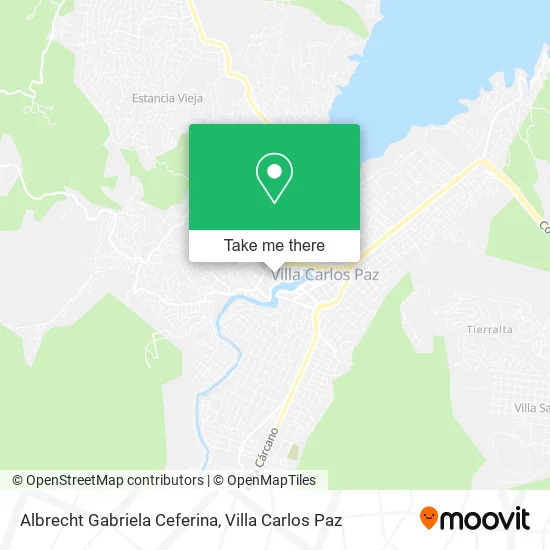 Albrecht Gabriela Ceferina map