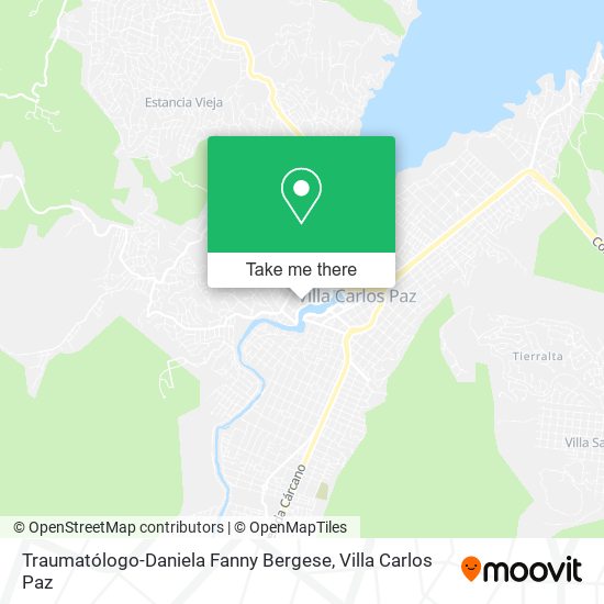 Traumatólogo-Daniela Fanny Bergese map