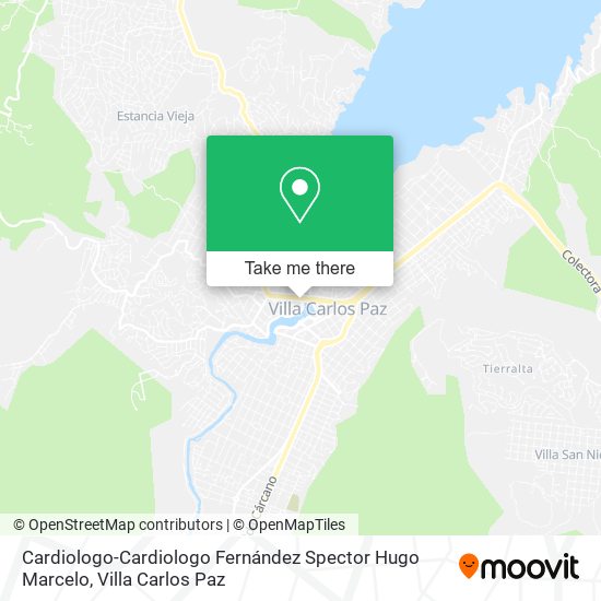 Cardiologo-Cardiologo Fernández Spector Hugo Marcelo map
