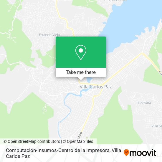 Computación-Insumos-Centro de la Impresora map