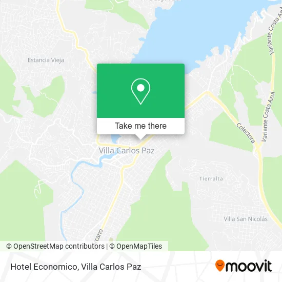 Hotel Economico map