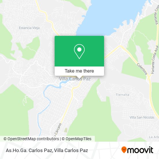 As.Ho.Ga. Carlos Paz map
