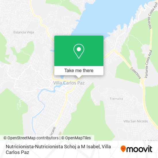 Nutricionista-Nutricionista Schoj a M Isabel map