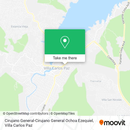 Cirujano General-Cirujano General Ochoa Ezequiel map