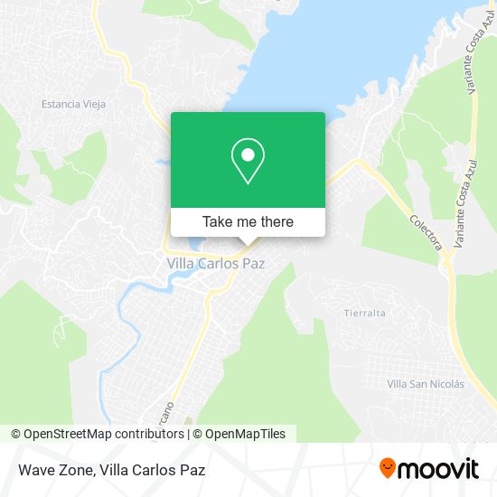 Mapa de Wave Zone
